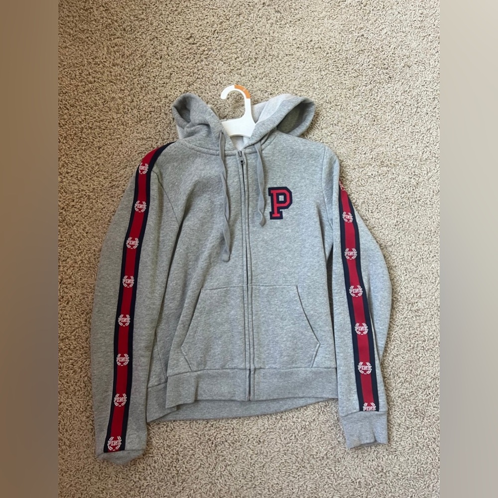 Pink Full Zip Hoodie
